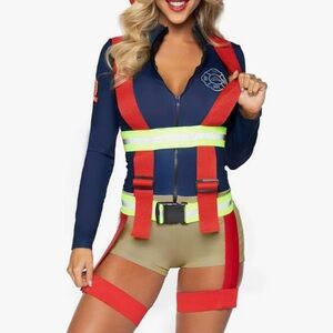 Sexy firefighter costume. Worn once. Great condition. Large